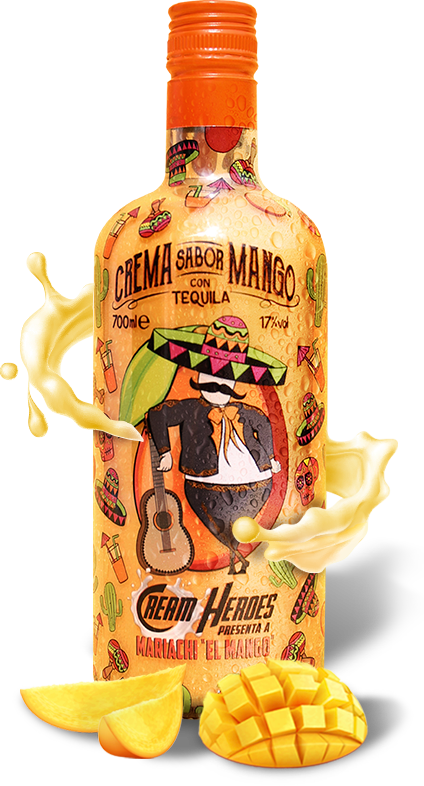 Mariachi el mango crema tequila sabor mango