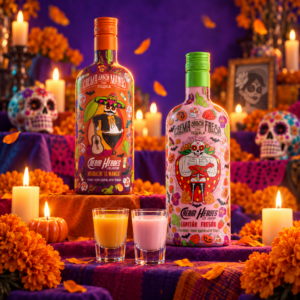 Pack Halloween Crema de Tequila Fresa + Mango