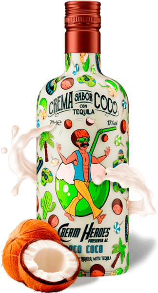 Cream Heroes, Cremas de Tequila - Crema de Tequila de Coco