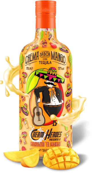 Cream Heroes, Cremas de Tequila - Crema de Tequila de Mango