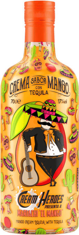 Cream Heroes, Cremas de Tequila - Crema de Tequila de Mango