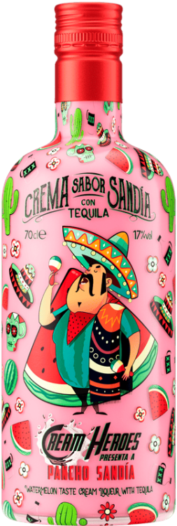 Cream Heroes, Cremas de Tequila - Crema de Tequila de Sandía