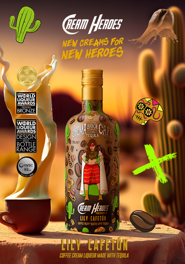 Cream Heroes, Cremas de Tequila - Crema de Tequila de Café