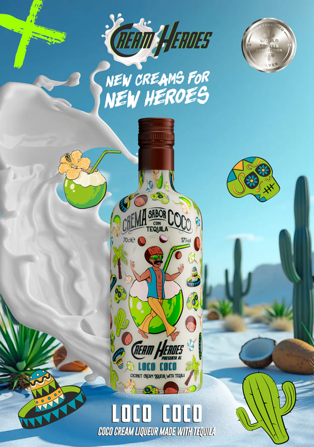 Cream Heroes, Cremas de Tequila - Crema de Tequila de Coco