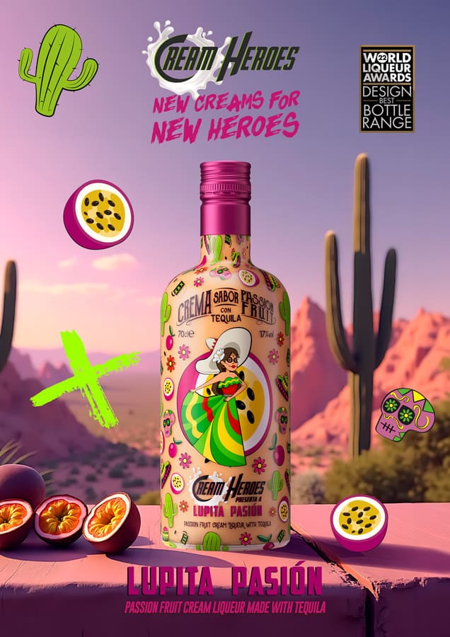Cream Heroes, Cremas de Tequila - Crema de Tequila de Maracuyá